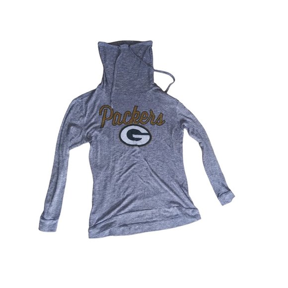 Greenbay Packers Women's Turtleneck Sleepwear Shirt NFL Team Apparel Size Medium - Picture 1 of 9